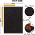 WC Bath Mat - Black